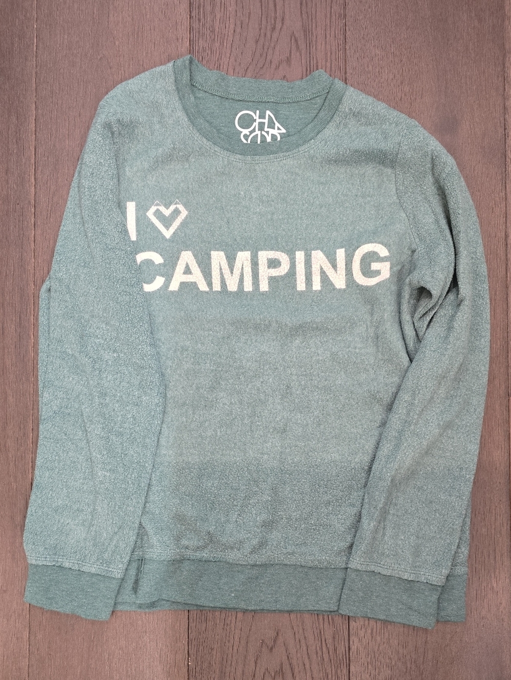 Chaser Brand I Love Camping Sweatshirt